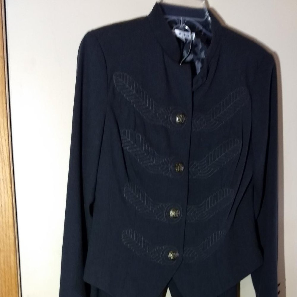 CABI charcoal gray Jacket and pants